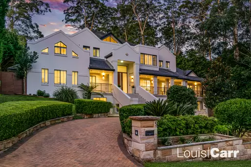 9 Hoop Pine Place, West Pennant Hills Sold by Louis Carr Real Estate