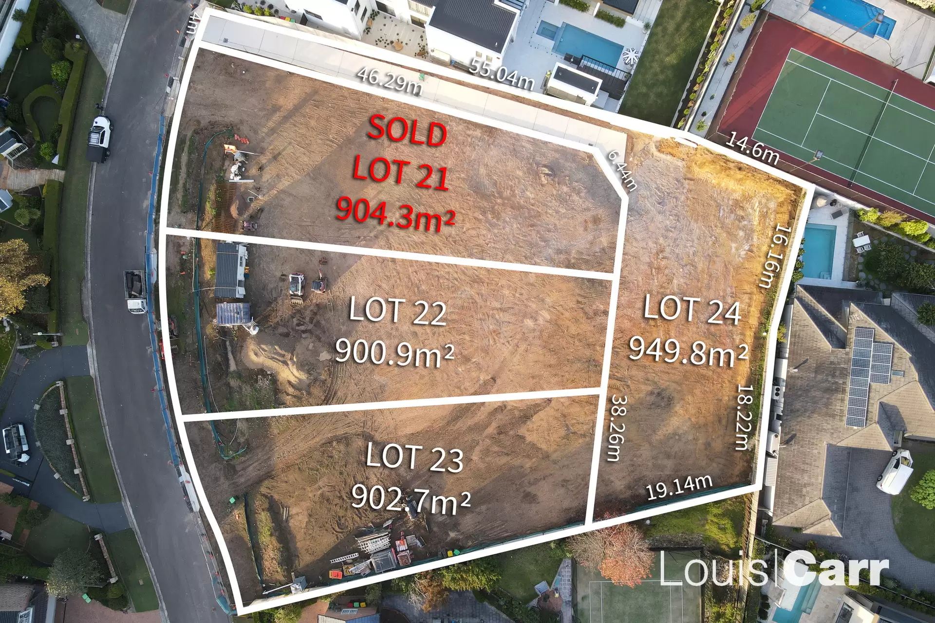 Lot 22 & 23, 7-9 Governor Phillip Place, West Pennant Hills For Sale by Louis Carr Real Estate - image 1